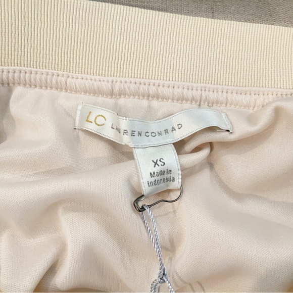 LC Lauren Conrad NWT Cream Lined Tulle Skirt Size XS - Picture 4 of 10